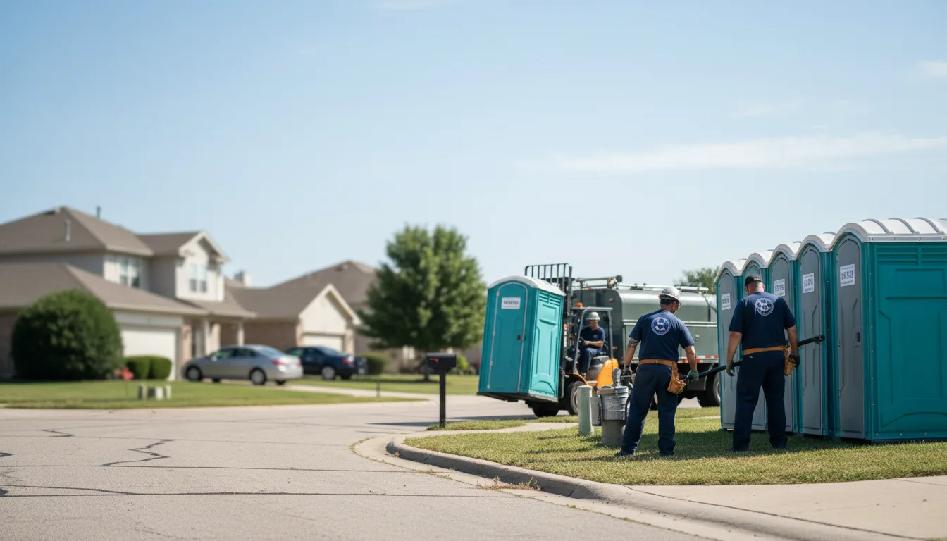 Porta Potty Rental in Joshua, TX near me